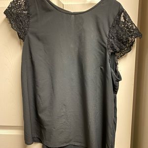 Merona lace sleeve blouse